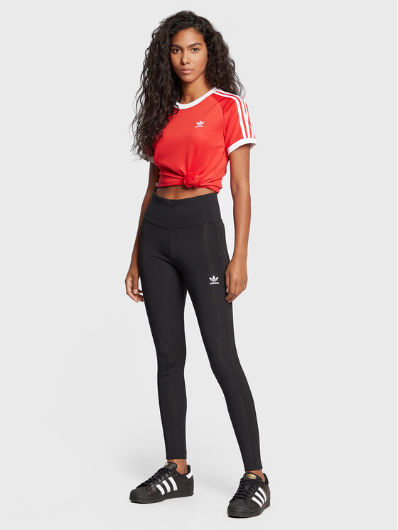 adidas T-krekls adicolor Classics 3-Stripes HM6413 Sarkans Slim Fit ...
