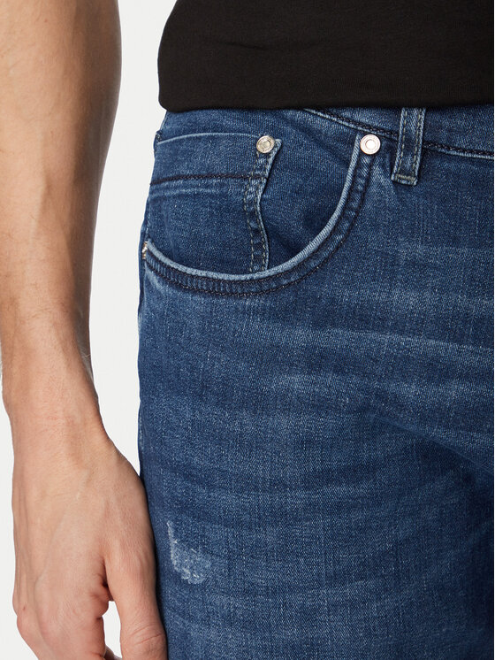 KARL LAGERFELD KARL LAGERFELD Džínsy 265506-562843 Modrá Tapered Fit