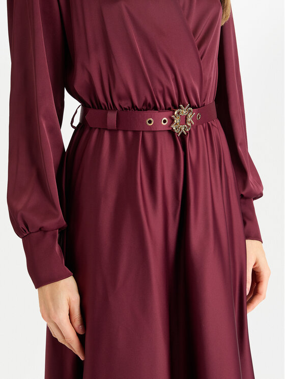 Rinascimento Rinascimento Коктейлна рокля CFC0125426003 Бордо Regular Fit