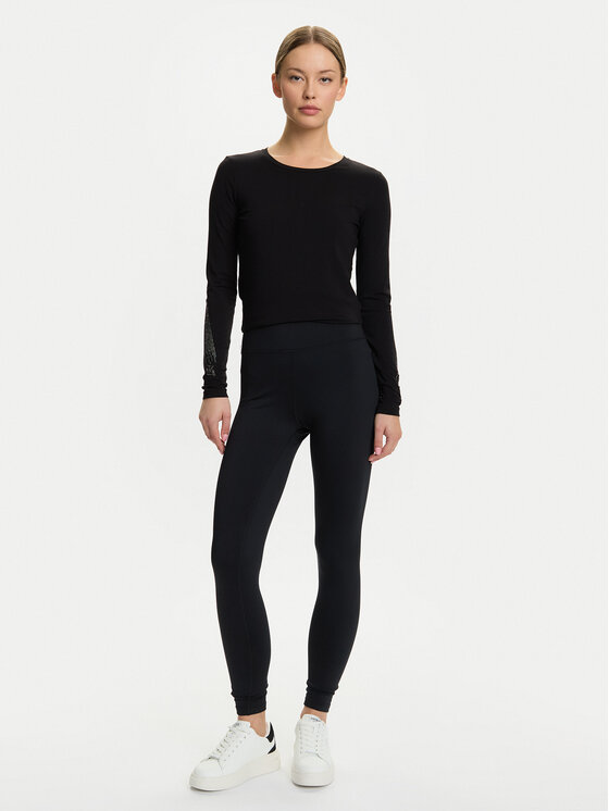 EA7 Emporio Armani EA7 Emporio Armani Bluza 7W000522 AF10373 UC001 Črna Regular Fit