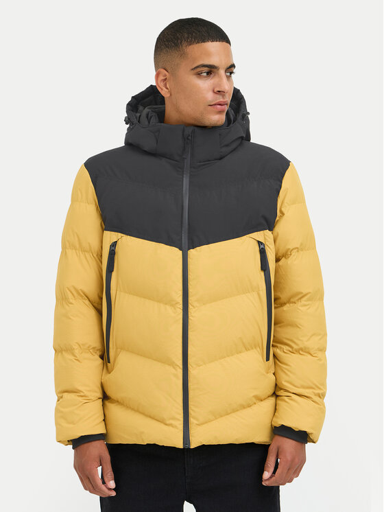 Blend Blend Зимова куртка 20717475 Жовтий Regular Fit