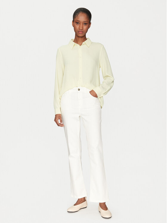 Marella Marella Camicia Nebbia 2515111031 Giallo Regular Fit