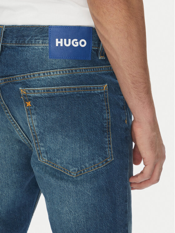 HUGO HUGO Jeansy Ash 50541564 Niebieski Slim Fit