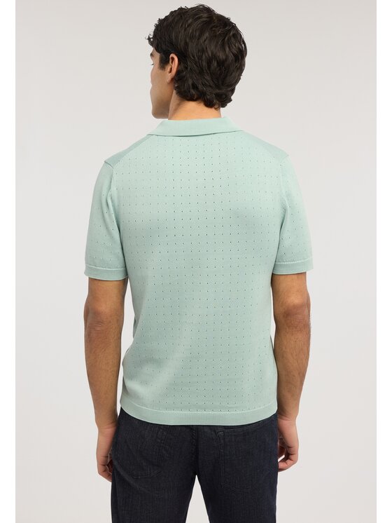 Trussardi Trussardi Sweter M0578000062N014 Turkusowy Regular Fit