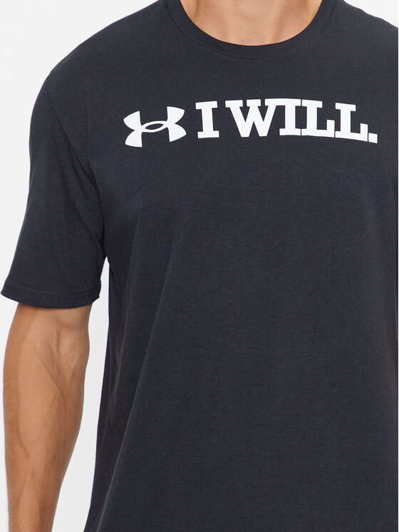 Under Armour Under Armour Tričko Ua I Wll Ss 1379023 Čierna Loose Fit