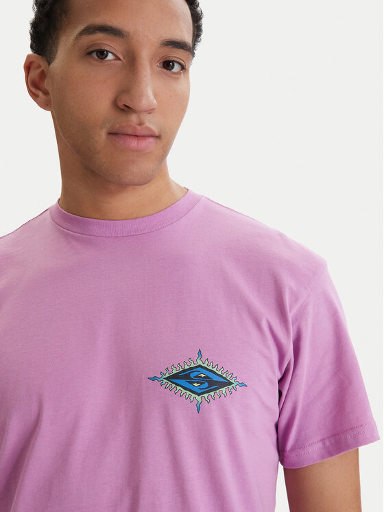 Quiksilver Quiksilver T-Shirt Ev Beach Blast EQYZT08046 Violett Regular Fit