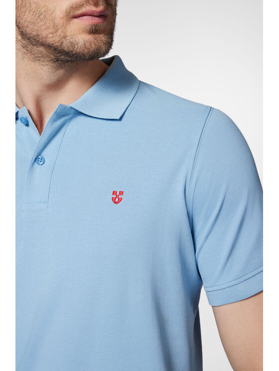 Próchnik Próchnik Polo PM3 PO073124000029 Niebieski Regular Fit