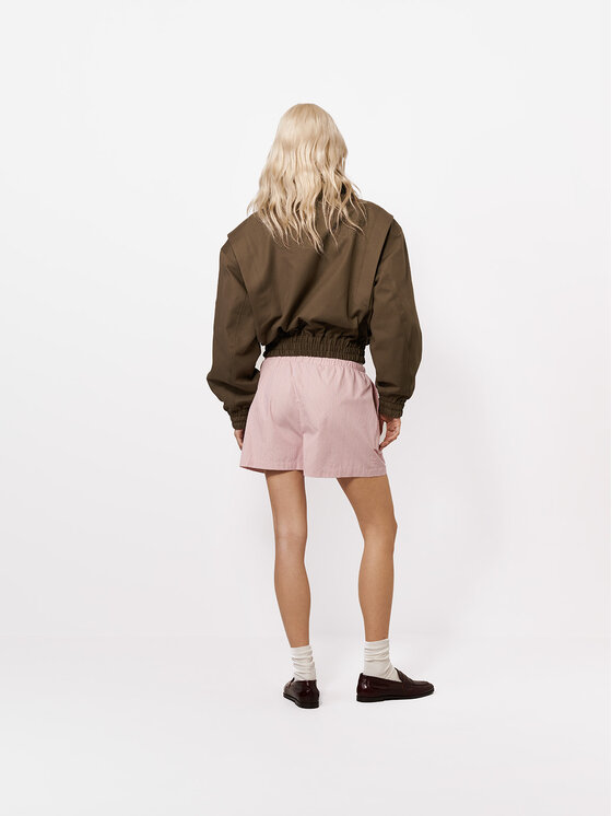 La Mania La Mania Šortky z materiálu BON BON Růžová Basic Fit