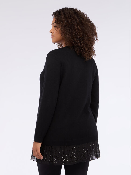 Fiorella Rubino Fiorella Rubino Maglione M383L008331N033 Nero Regular Fit