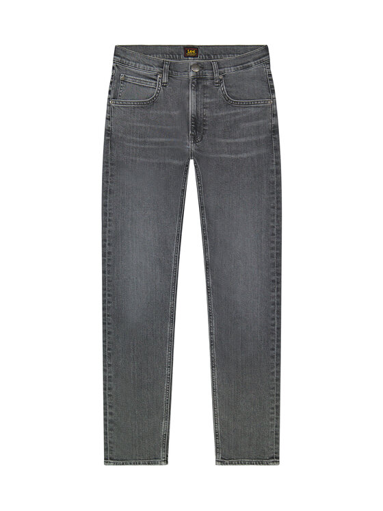 Lee Lee Jeansy 112370637 Szary Slim Fit