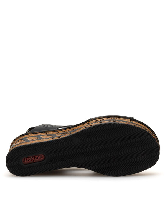 Rieker Rieker Sandale 68189-00 Negru