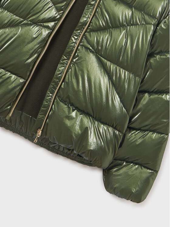 Mayoral Mayoral Kurtka zimowa 7.415 Khaki Regular Fit