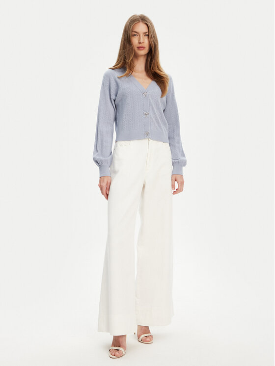 Guess Guess Ζακέτα W5YR01 Z2ZK2 Μπλε Regular Fit