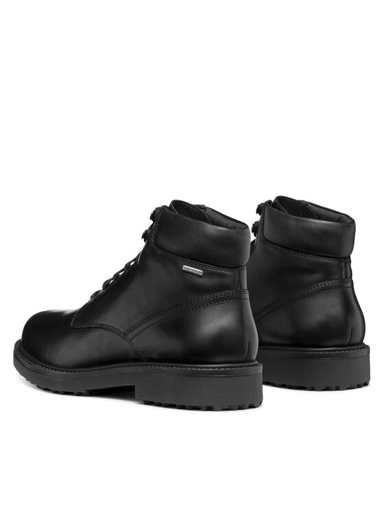 Geox Geox Schnürstiefeletten U Lagorai + Grip B A U46HQA 00043 C9999 Schwarz