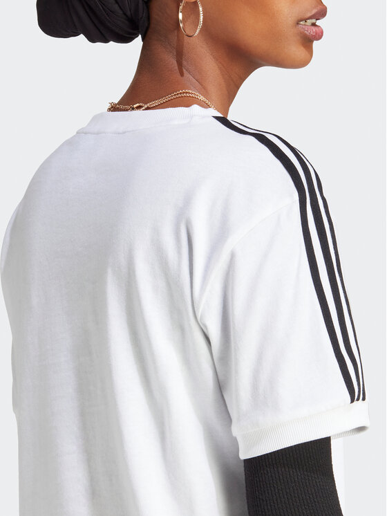 adidas adidas Футболка Adicolor Classics 3-Stripes T-Shirt IB7410 Білий Regular Fit