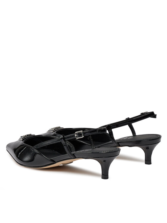 Guess Guess Сандали Jesson FLPJES PAT05 Черен