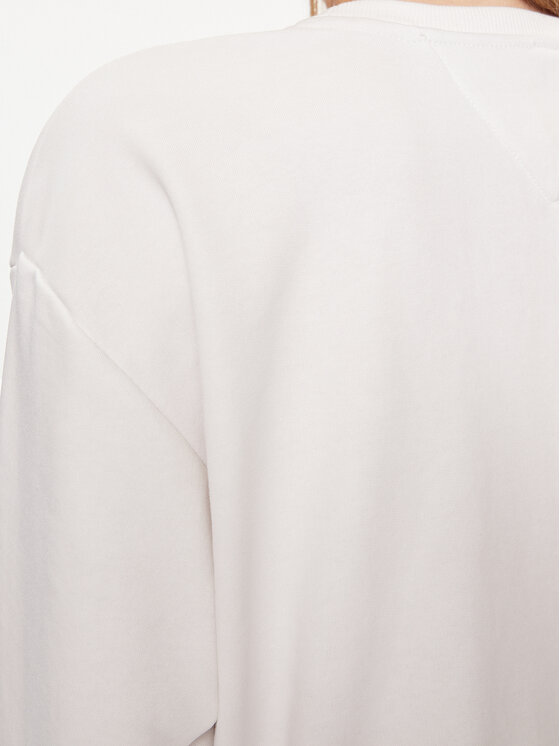 Tommy Jeans Tommy Jeans Μπλούζα Essential Logo DW0DW18143 Λευκό Regular Fit