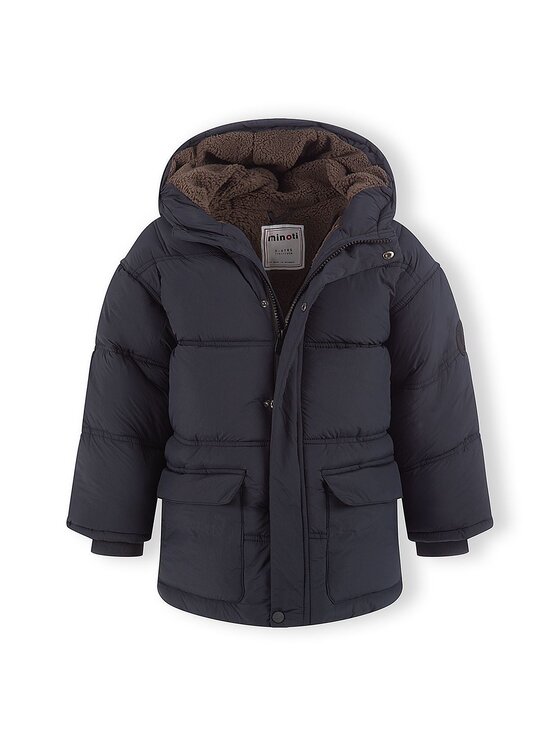 minoti minoti Kurtka zimowa 33COAT205 Granatowy Regular Fit