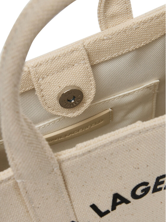 KARL LAGERFELD KARL LAGERFELD Torbica A3W50118 Écru