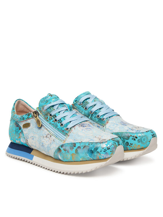 Laura Vita Laura Vita Sneakersy Delphine 06 Granatowy