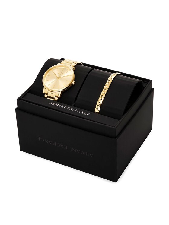 Armani Exchange Armani Exchange Pulkstenis AX7144SET Zelta