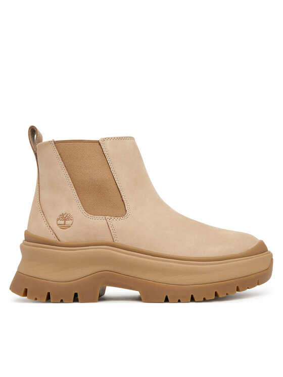 Timberland Timberland Kotníková obuv s elastickým prvkem Roxie Lane Mid TB0A28XMEN71 Béžová