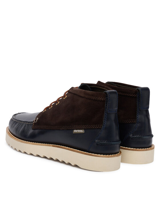 Barbour Barbour Šnurovacia obuv Hadston MFO0822NY94 Čierna