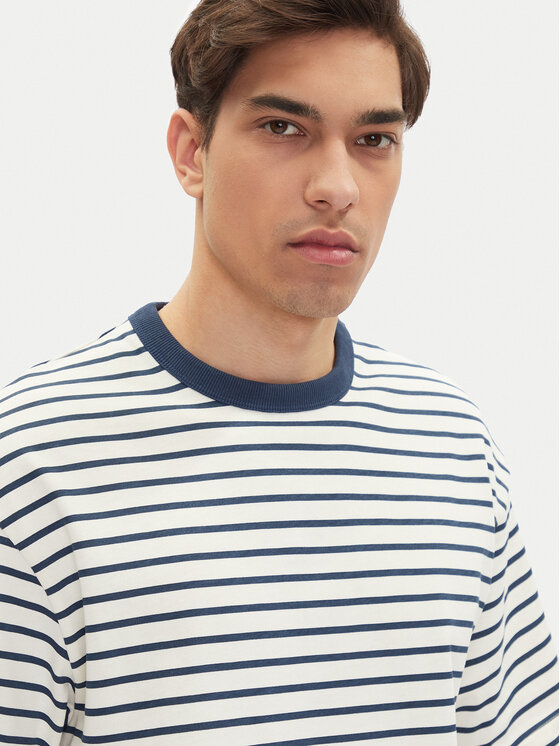 Mustang Mustang T-Shirt Allentown 1016286 Bílá Oversize