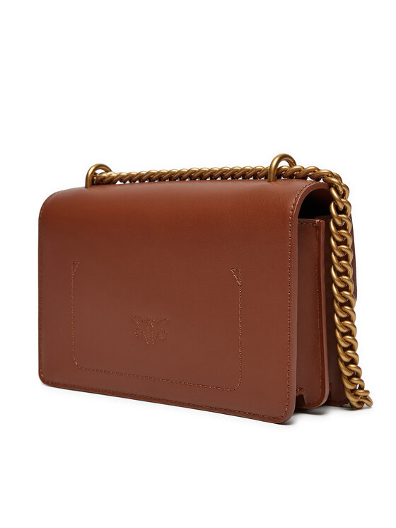 PINKO Pinko Kabelka Love One Mini Dc AI 24-25 PLTT 100074 A0F1 Hnědá