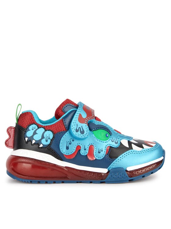 Sneakers Geox J Bayonyc Boy J36FEA 05011 C4320 D Lt Blue/Red