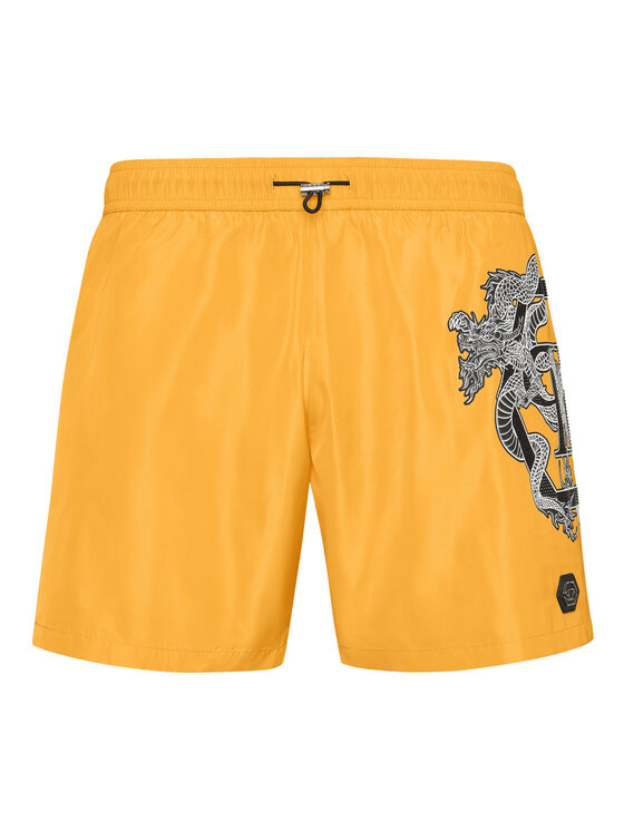PHILIPP PLEIN PHILIPP PLEIN Szorty 23677 Żółty