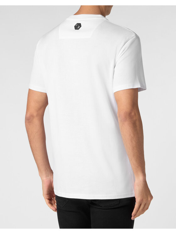 PHILIPP PLEIN PHILIPP PLEIN T-Shirt 19495 Bílá Regular Fit