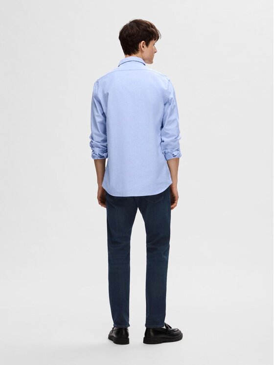 Selected Selected Camicia 16077359_lightblue Turchese Regular Fit