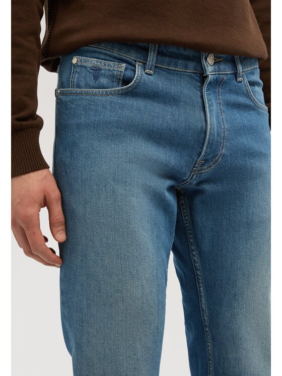 Trussardi Trussardi Jeansy P400HE04841N0DI Niebieski Skin Fit