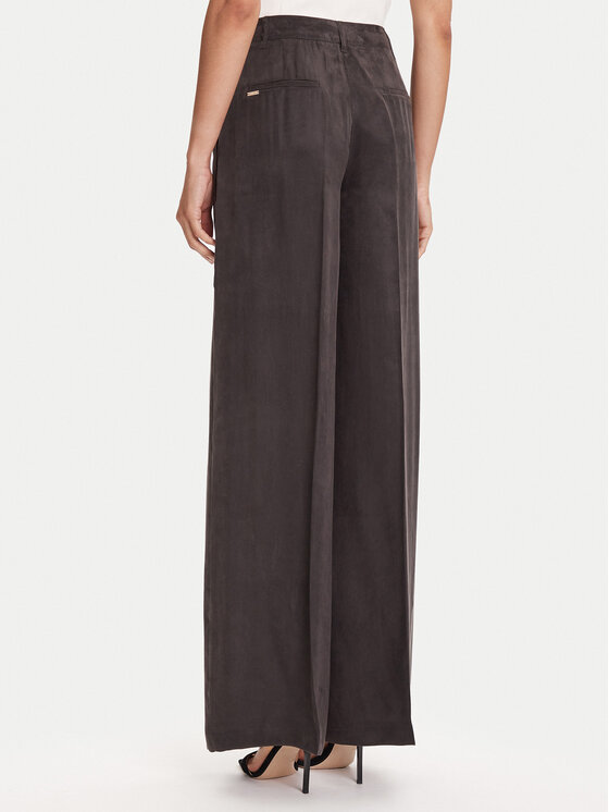 Guess Guess Stoffhose W5YB02 WH5N2 Schwarz Regular Fit