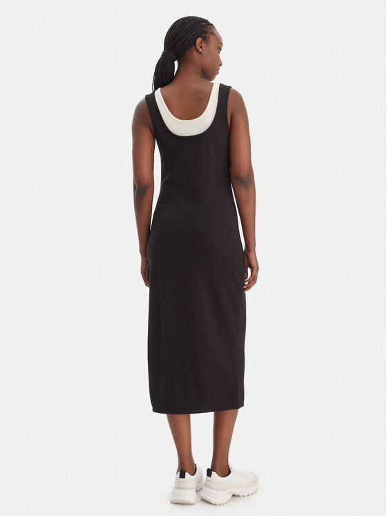 Calvin Klein Jeans Calvin Klein Jeans Kleid für den Alltag LV047E220G Schwarz Slim Fit
