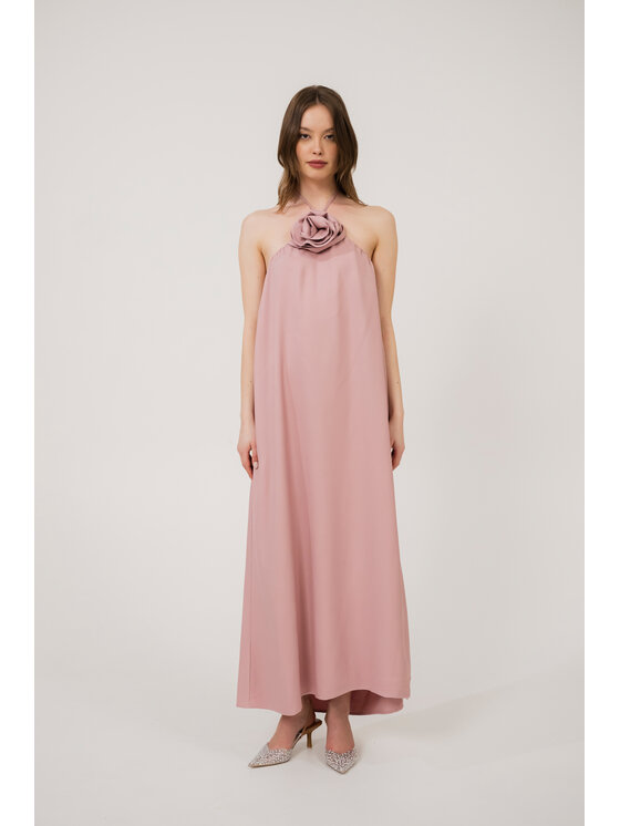 ROSE AVENUE ROSE AVENUE Sukienka koktajlowa NATALIE Różowy Regular Fit