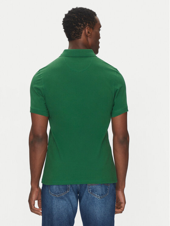Barbour Barbour Polo Original Sports MML0358OL72 Zielony Tailored Fit