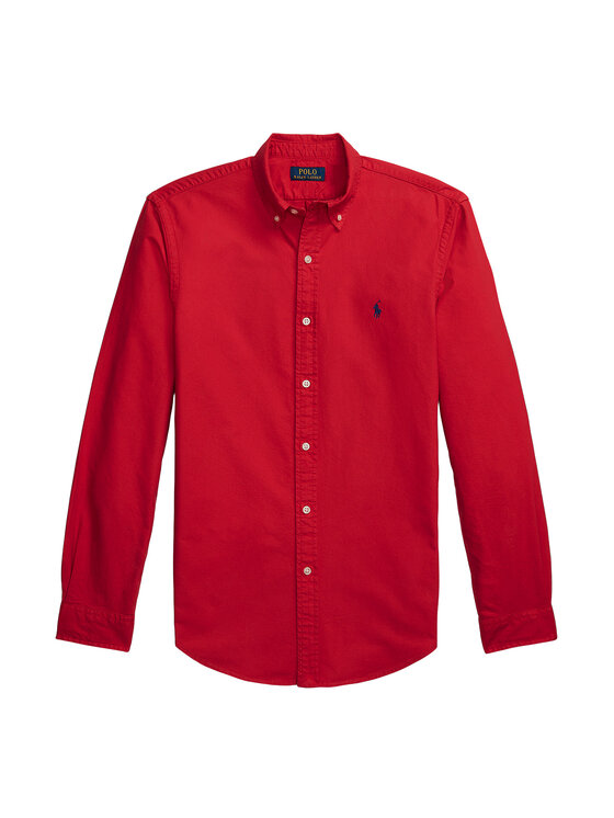 Polo Ralph Lauren Polo Ralph Lauren Camicia 710804257061 Rosso Slim Fit