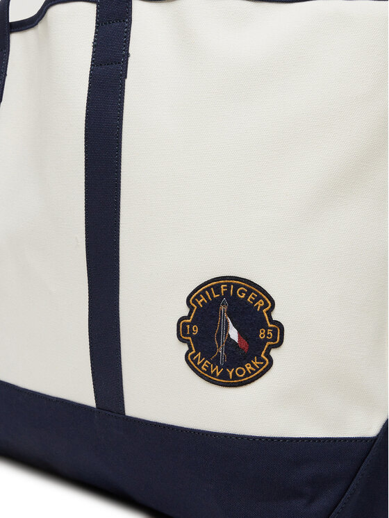 Tommy Hilfiger Tommy Hilfiger Τσάντα Th Summer Tote AM0AM13557 Λευκό