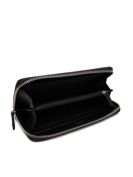 Guess Guess Liels vīriešu maks SMNEBR LEA77 Melns