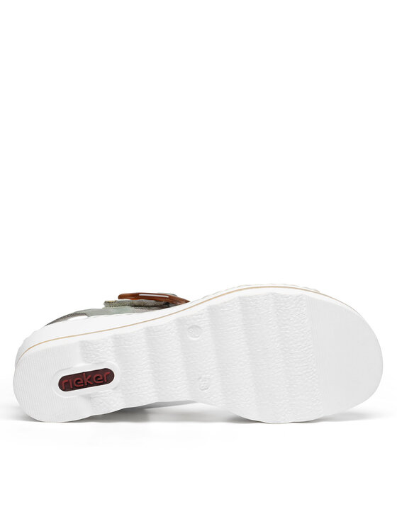 Rieker Rieker Sandali 67476-81 Zelena
