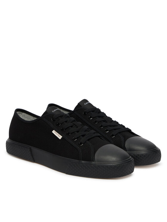Calvin Klein Calvin Klein Sneakers aus Stoff Vulc Laceup Cv HM0HM02121 Schwarz