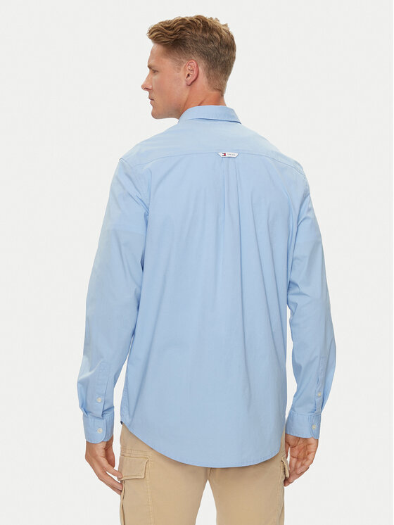 Tommy Jeans Tommy Jeans Hemd Entry DM0DM19519 Blau Regular Fit