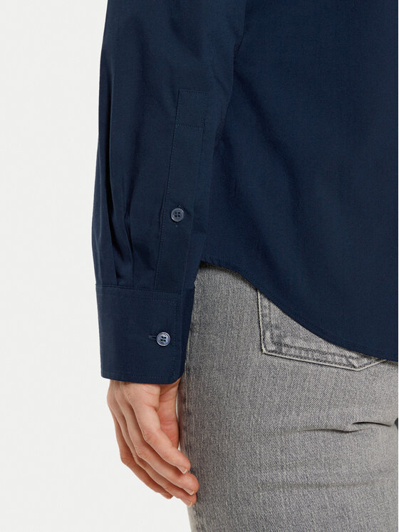 Tommy Hilfiger Tommy Hilfiger Ing WW0WW43577 Sötétkék Regular Fit