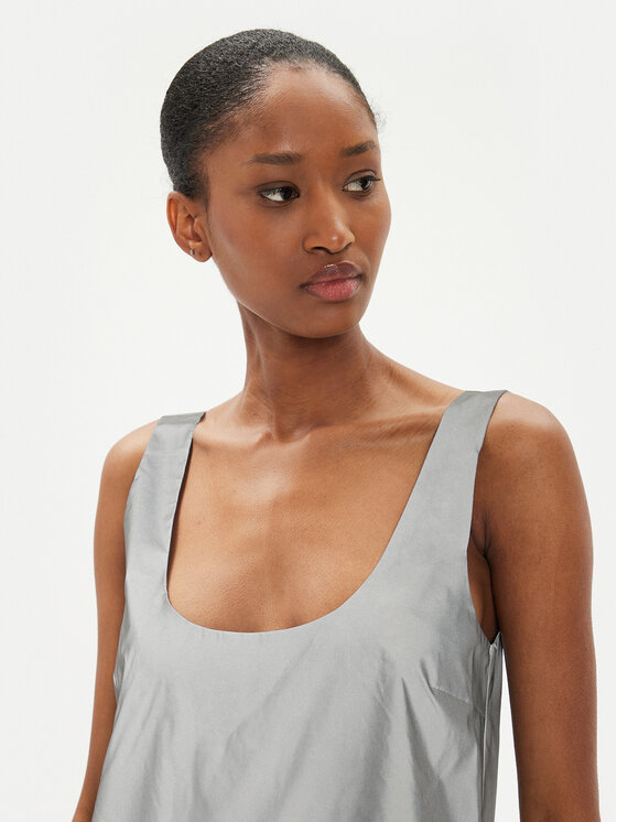 2NDDAY 2NDDAY Ежедневна рокля Petty Reflective 2244127509 Сив Relaxed Fit