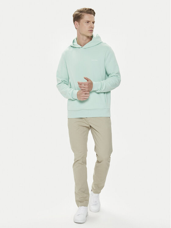 Calvin Klein Calvin Klein Μπλούζα Micro Logo K10K109927 Πράσινο Regular Fit
