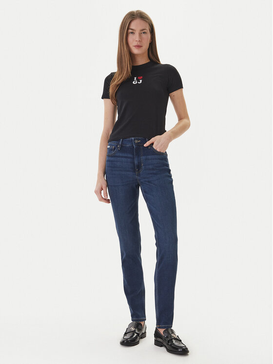 Guess Jeans Guess Jeans Traperice W5YA92 D7042 Plava Skinny Fit