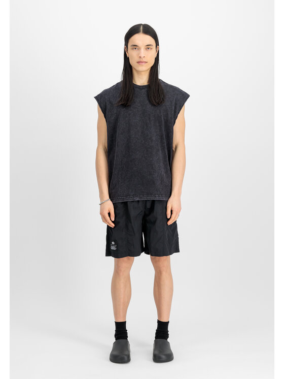 Alpha Industries Alpha Industries Szorty Nylon Cargo Short Czarny Regular Fit