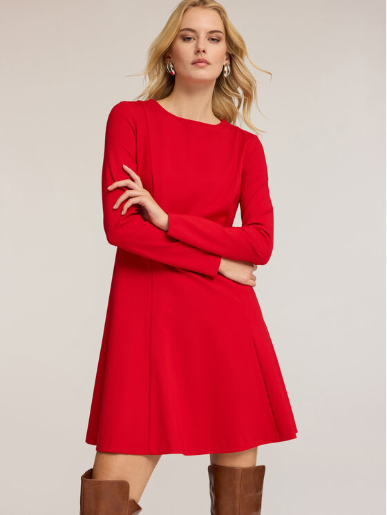 Motivi Motivi Vestito da giorno 7012Q103468N016 Rosso Flared Fit